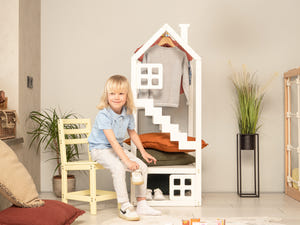 Kids House for Clothes with Windows