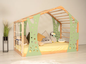 Montessori Jungle Gym Bed Monkey