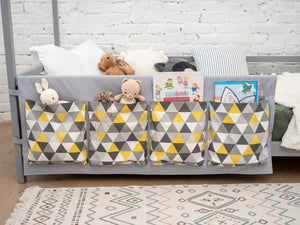 Baby Girl Bed Organizer Nursery Bedside Pocket