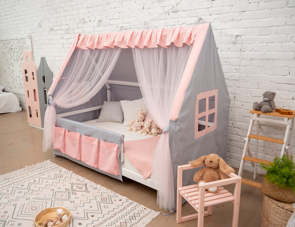 Princess Palace Сanopy for Girl Room Bed Indoor playhouse For Model 1