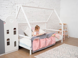 Baby Bedside Storage Bag Bed Organizer