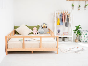 Twin Bed - Stylish Toddler Bed for Independent Kids (Model 10)