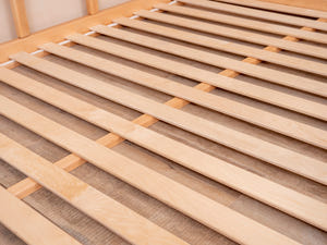 Montessori floor bed with rails + slats | 7 colors (Model 10)
