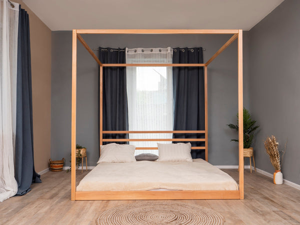 Square Floor Frame Bed (Model 8)