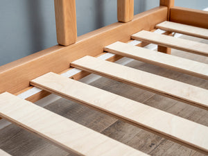 Montessori toddler bed with rails | 7 colors (Model 10)