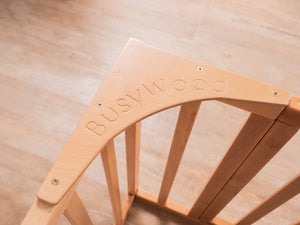 Wood Crib – Functional Wood Playpen Bed with Floor-Level Design (Model 6.3/20)