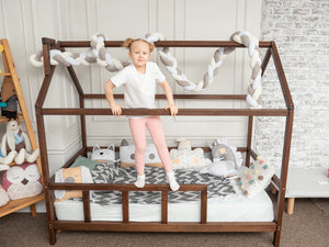 Montessori Bed House Bed with legs (Model 2)