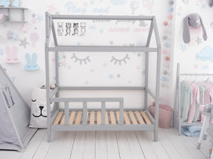 Montessori Bed House Bed with legs (Model 2)
