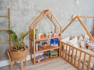 Kids bookcase Toddler furniture for Ecofriendly bedroom