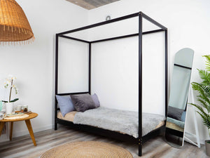 Twin Bed – Handcrafted Wooden Bed for Kids’ Comfort (Model 8)