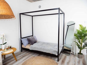 Twin Bed – Handcrafted Wooden Bed for Kids’ Comfort (Model 8)