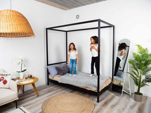 Montessori Kids bed with Legs&Slats Twin, Full, Queen and King size frame (Model 8)