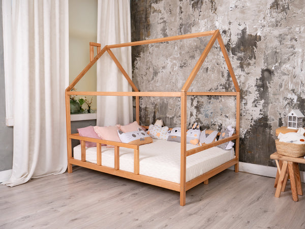 Bed with rails | type of railing on your choice (Model 2), фото 1