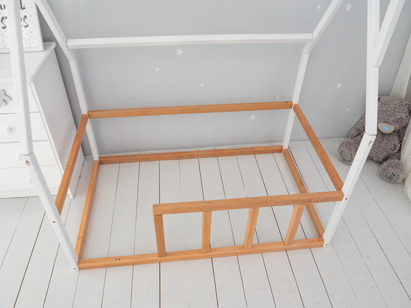 Floor bed for climbing Montessori bed for toddler (Model 1)