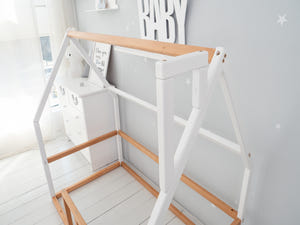 Floor bed for climbing Montessori bed for toddler (Model 1)