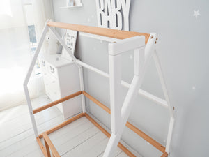 Floor bed for climbing Montessori bed for toddler (Model 1)