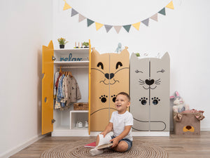 Montessori Dresser for Children Animal Design