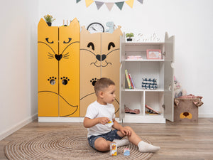 Montessori Dresser for Children Animal Design