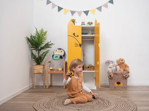 Montessori Dresser for Children Animal Design