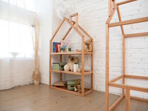 Kids bookcase Toddler furniture for Ecofriendly bedroom