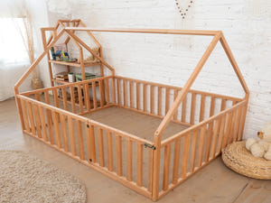 Playpen bed Toddler House bed (Model 6/17)