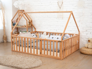 Playpen bed Toddler House bed (Model 6/17)