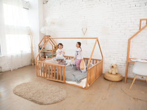 Playpen bed Toddler House bed (Model 6/17)