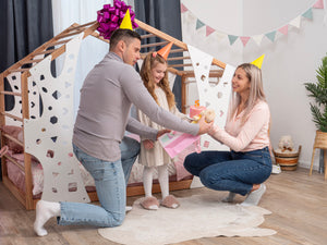 Montessori Climbing Playhouse Present Monkey Bed