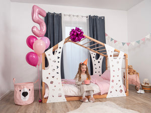 Montessori Climbing Playhouse Present Monkey Bed