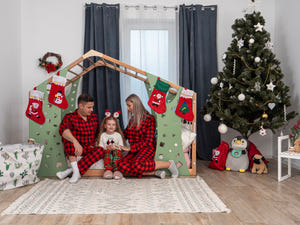 Montessori Christmas Gym Bed Monkey