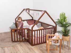 Baby bed frame - Wood toddler bed (Model 6/17)