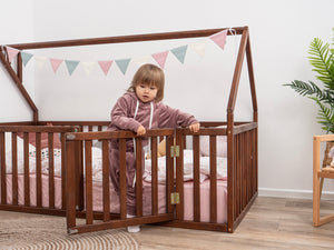 Baby bed frame - Wood toddler bed (Model 6/17)