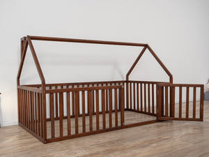 Baby bed frame - Wood toddler bed (Model 6/17)