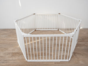 Montessori Wood Playpen Bed for Toddler Transformable floor bed (Model 22)