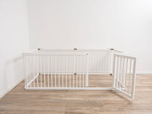 Montessori Wood Playpen Bed for Toddler Transformable floor bed (Model 22)