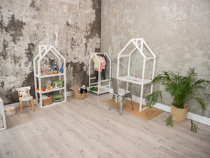 House Learning table White color