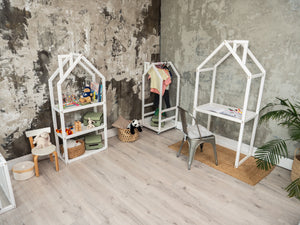 House Learning table White color