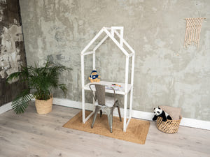 House Learning table White color