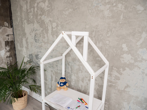 House Learning table White color