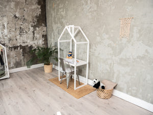 House Learning table White color