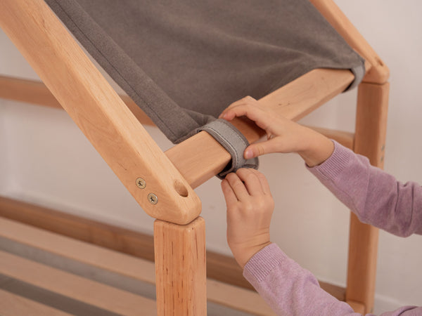 Headboard Bed with Brown Canopy, фото 9