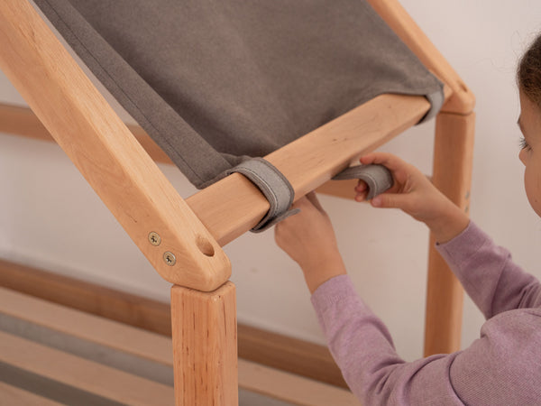 Headboard Bed with Brown Canopy, фото 11