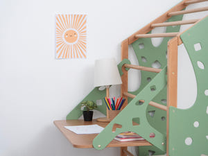 Table for Gym bed by Busywood
