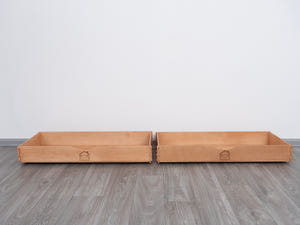 Wooden Montessori Climbing Bed with Drawers (Model 1)