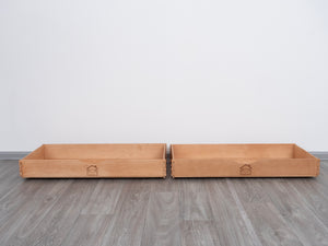 Wooden Montessori Climbing Bed with Drawers (Model 1)