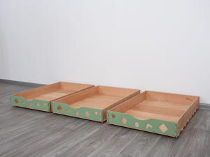 Functional Under-Bed Storage Drawers