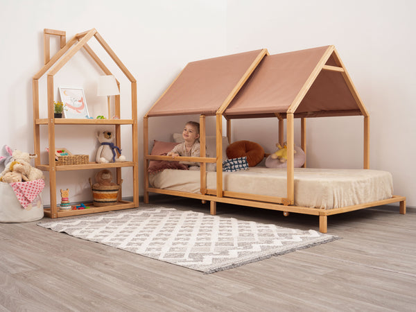 Rolling Rooftop Montessori Bed, фото 1