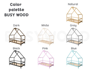 Montessori House Bed for Toddlers ( Model 15 )