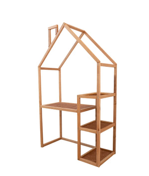 House Learning Table with Shelves, photo 1