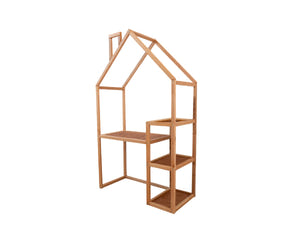 House Learning table with shelves
